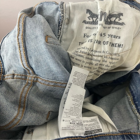 511 Levi’s Blue Denim Jeans -Sz 33 x 32 - Picture 6 of 6